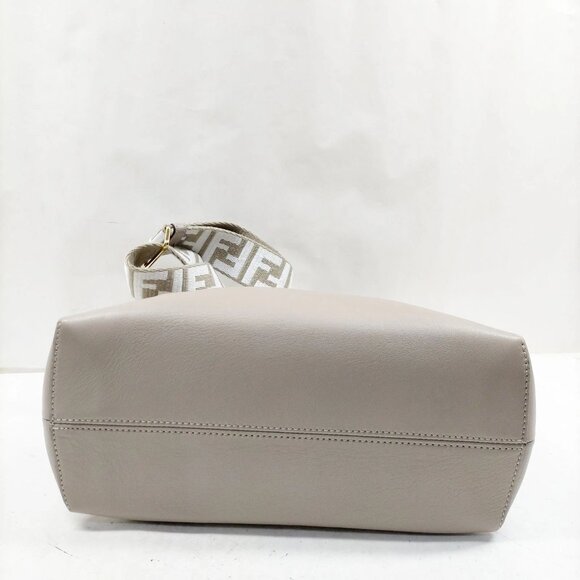 Fendi Hand bag Gray Leather mon-892-091725 - Picture 9 of 16